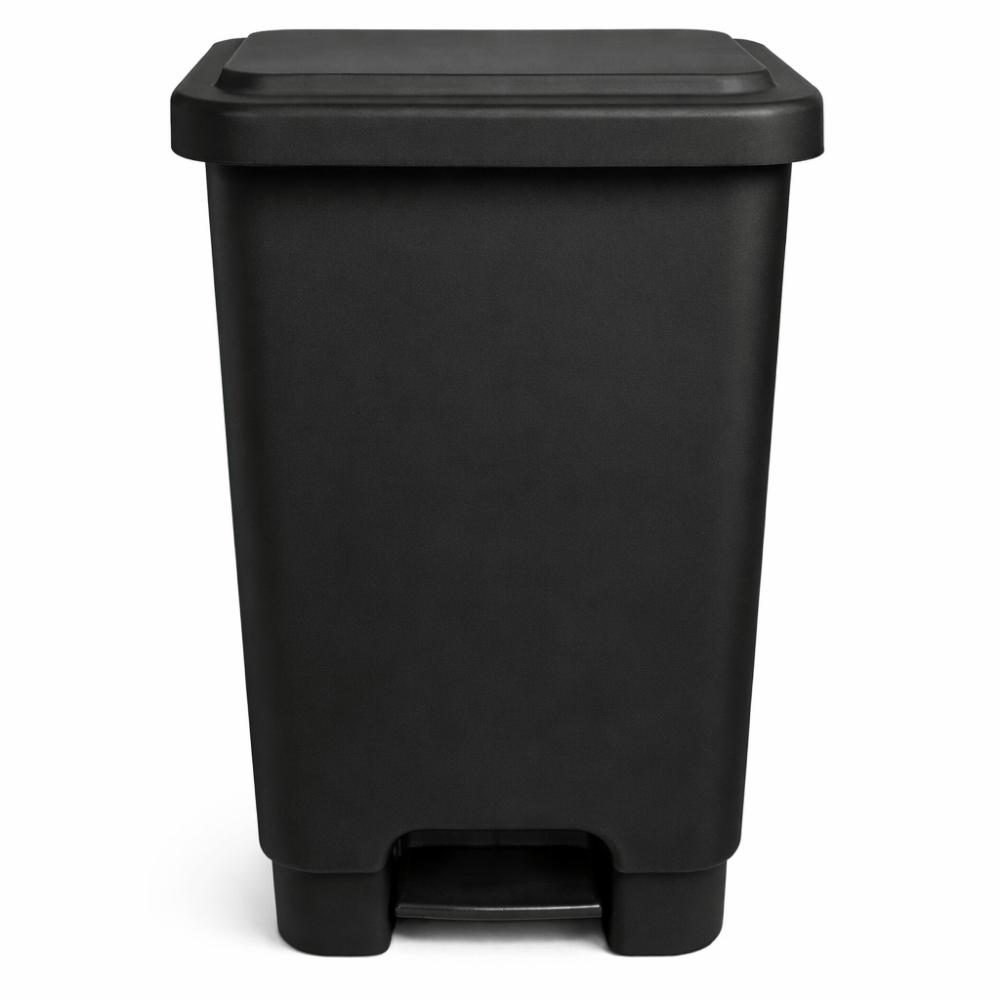 Lixeira Com Pedal 50 Litros Preta Rotolider
