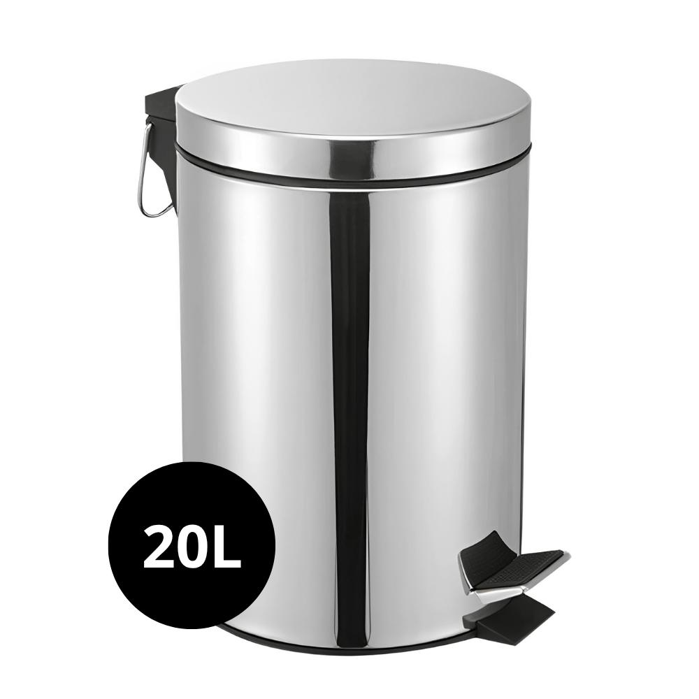 Lixeira Inox 20L com Pedal Chazak