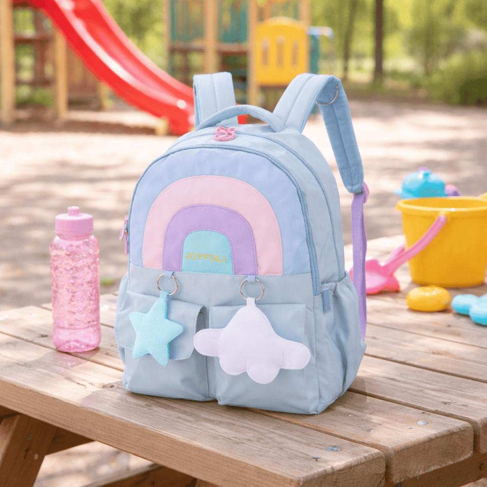 Mochila Arco Íris Azul