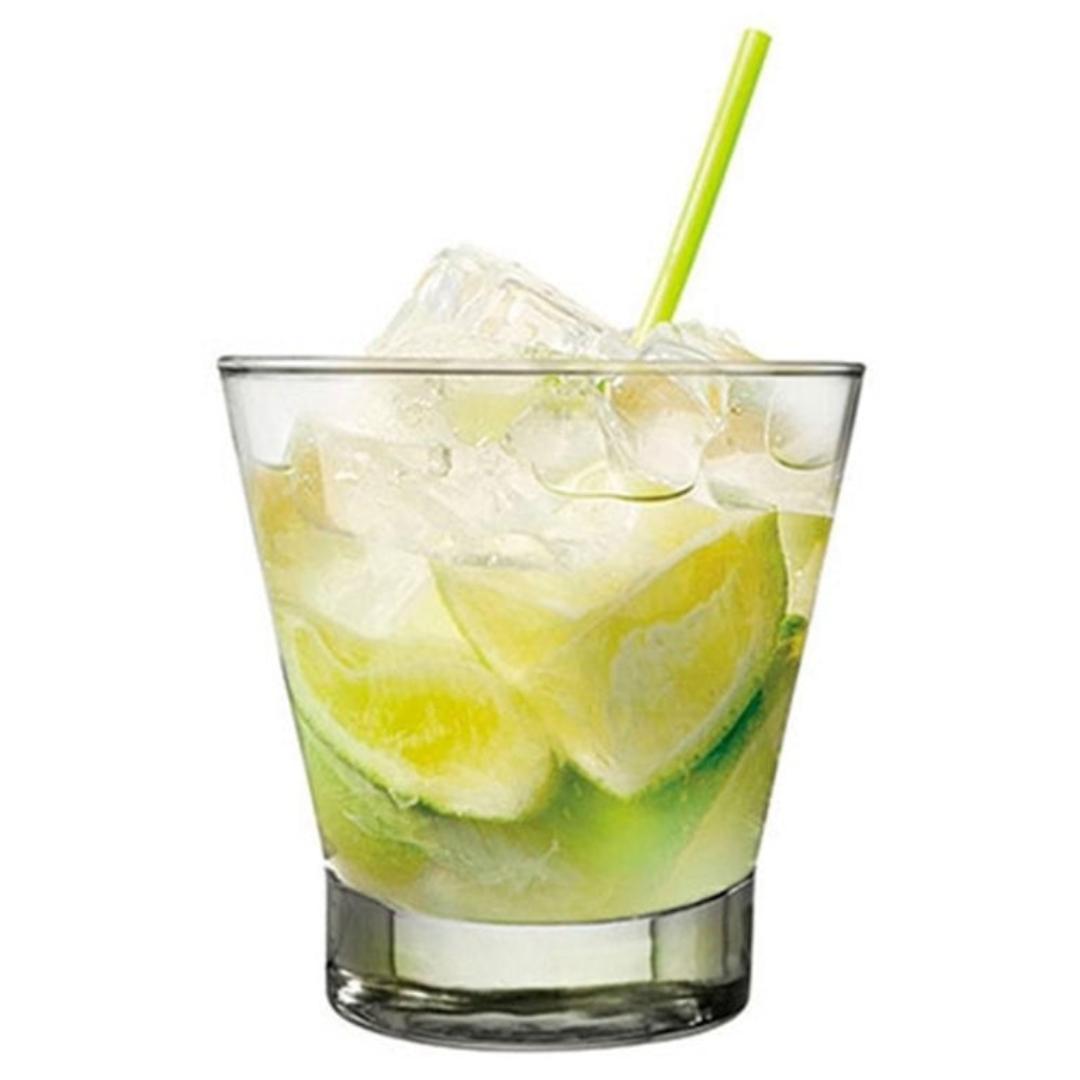 Copo Caipirinha Drinks 350Ml Whisky Vidro Suco