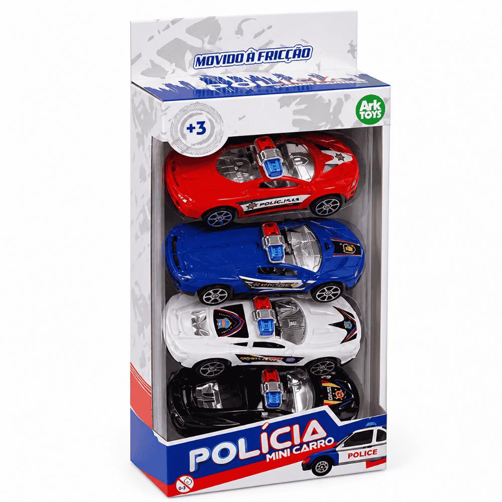 Jogo 4 Carros Arktoys