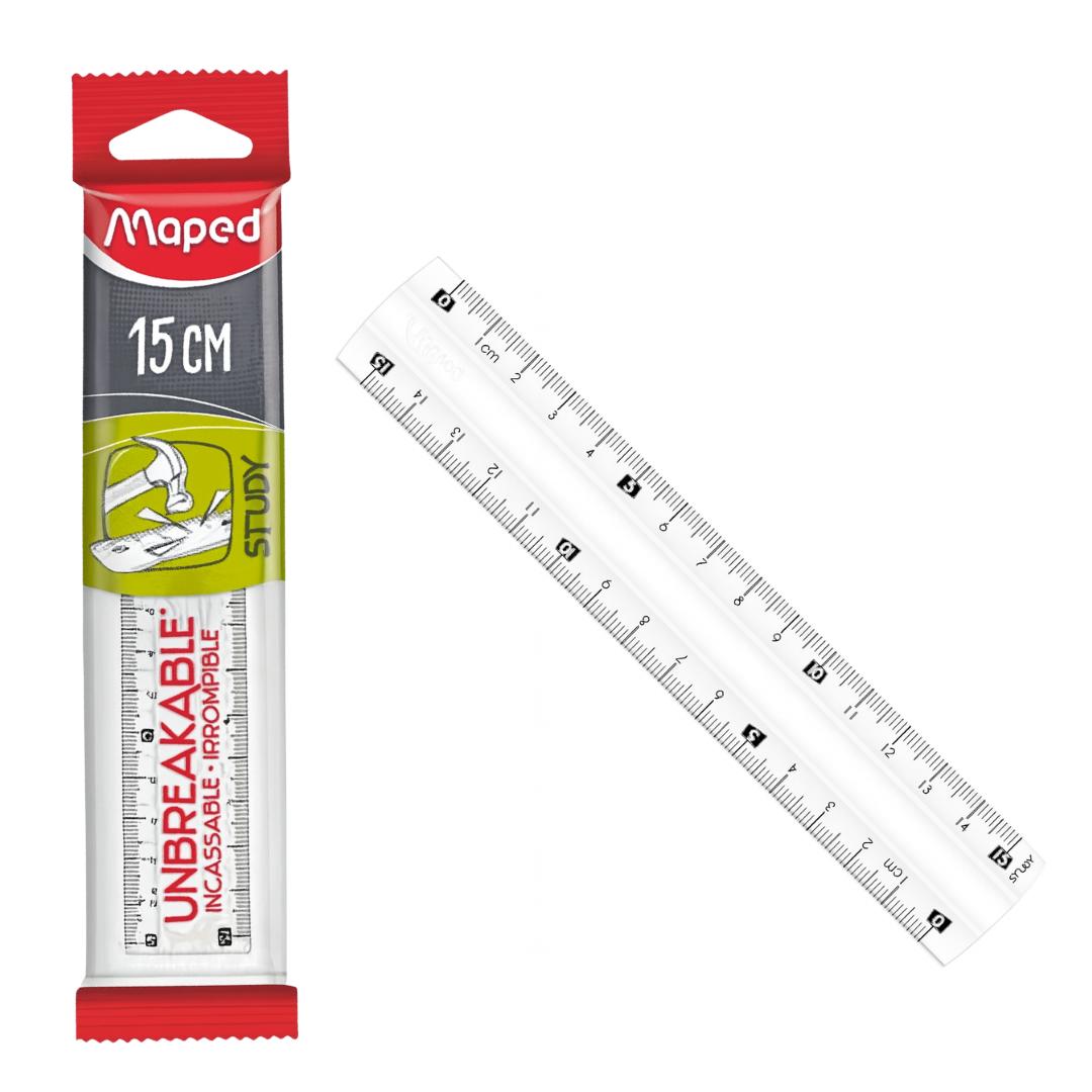 Regua 15Cm Inquebravel Maped