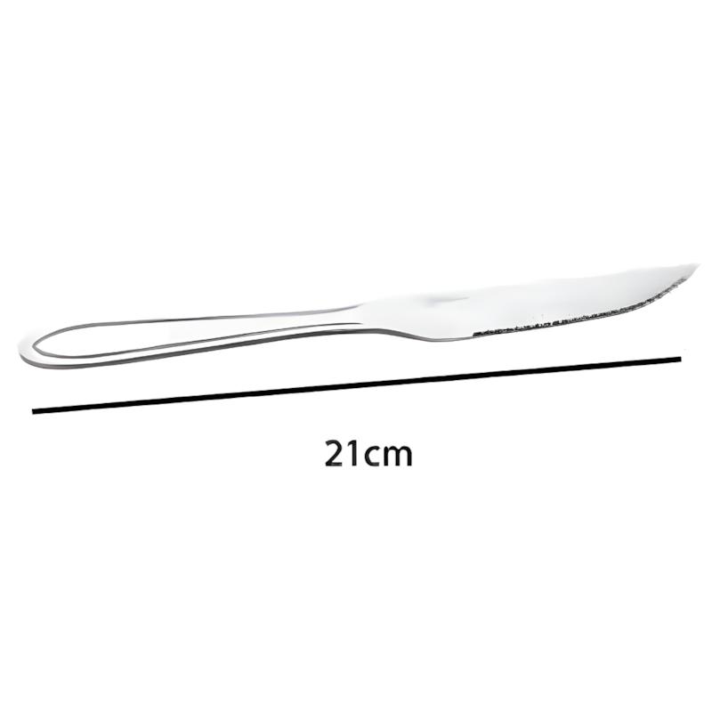 Faca De Churrasco Inteirico 21Cm