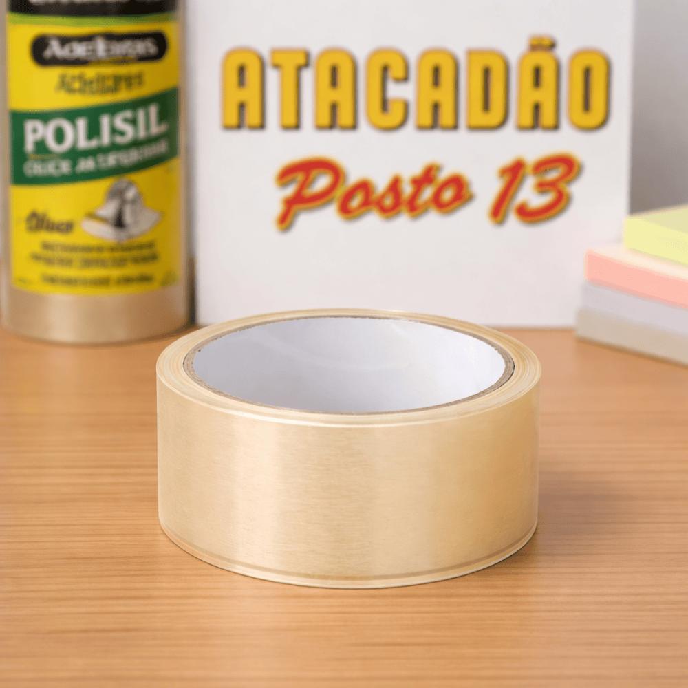 Fita Poli Trans Clear 12X10 Adelbras