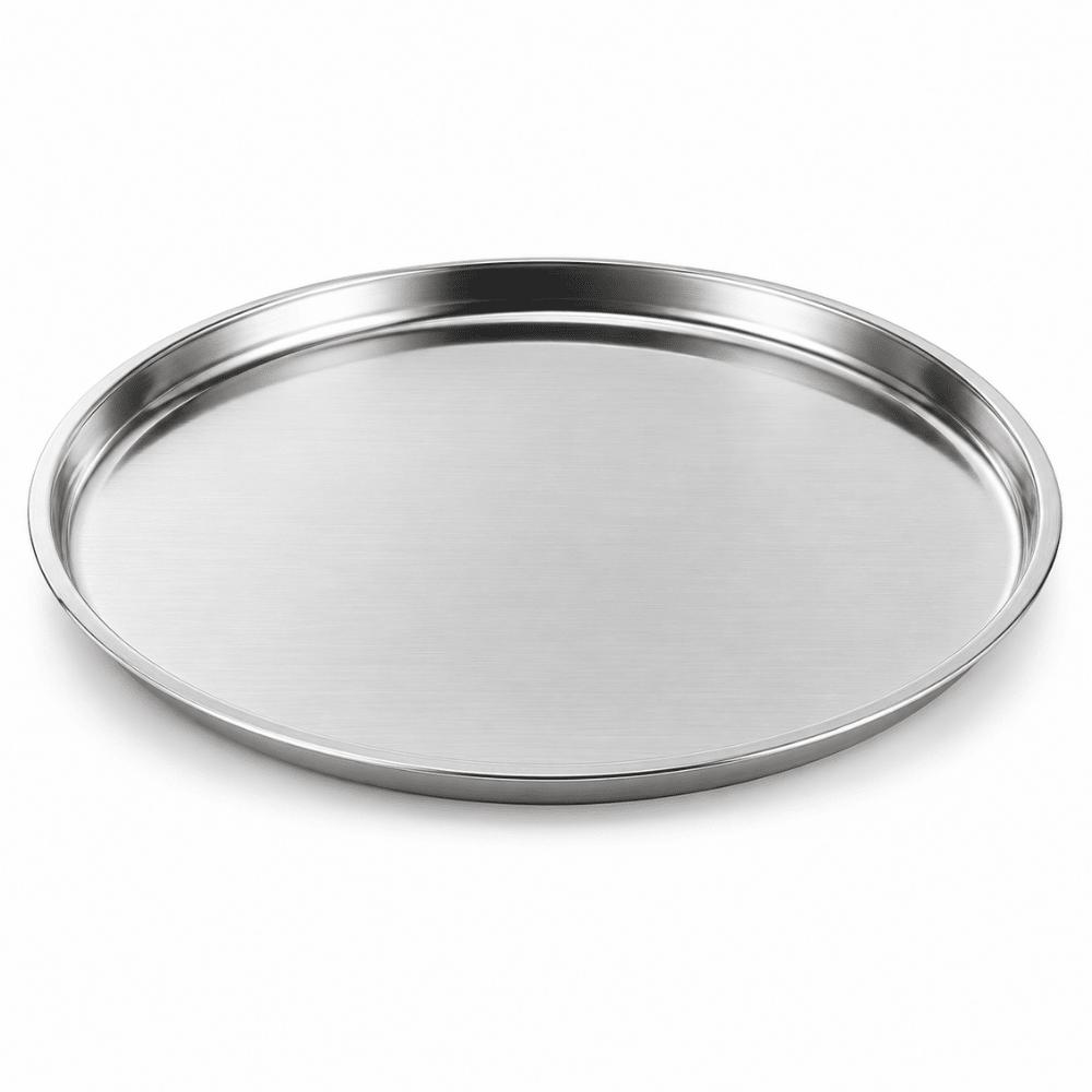 Forma de Pizza 2,1L N3 Polida 37cm Marcolar