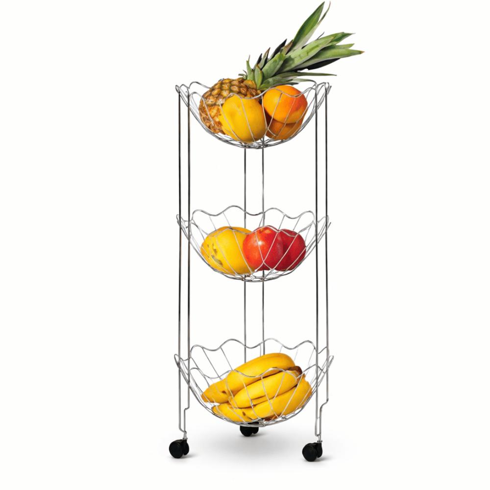Fruteira Copa Tripl Crom Niquelart