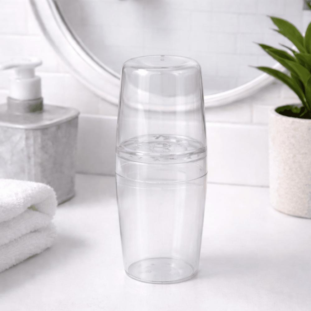 Porta Escova Cristal Ercaplast