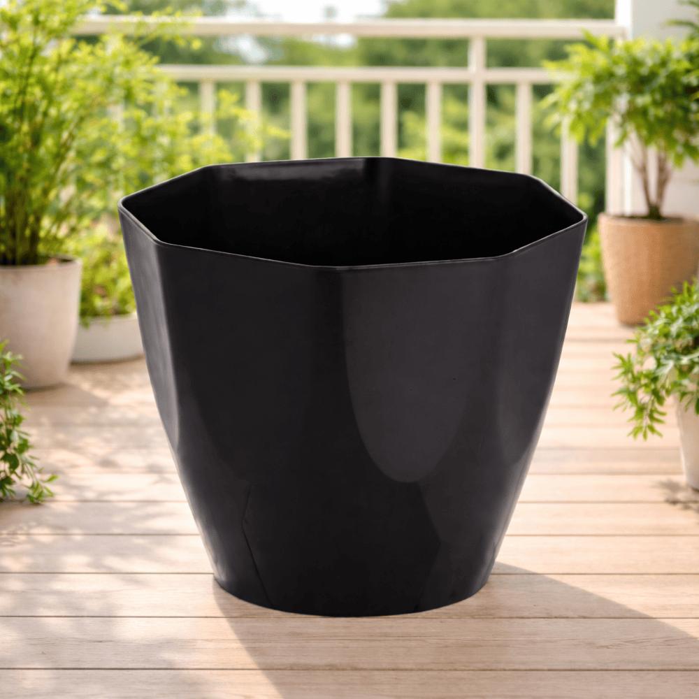 Vaso Diamante Preto 2,9L Ercaplast