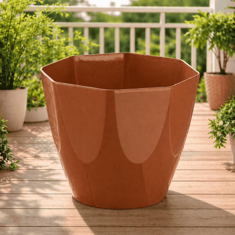 Vaso Diamante Cerâmico 2,9L Ercaplast
