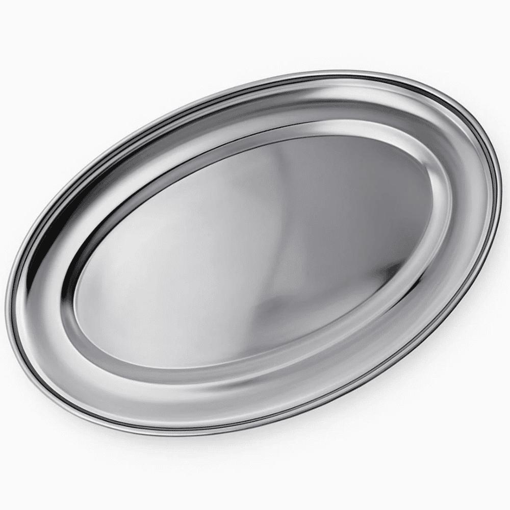 Bandeja Oval Inox 25cm Chazak