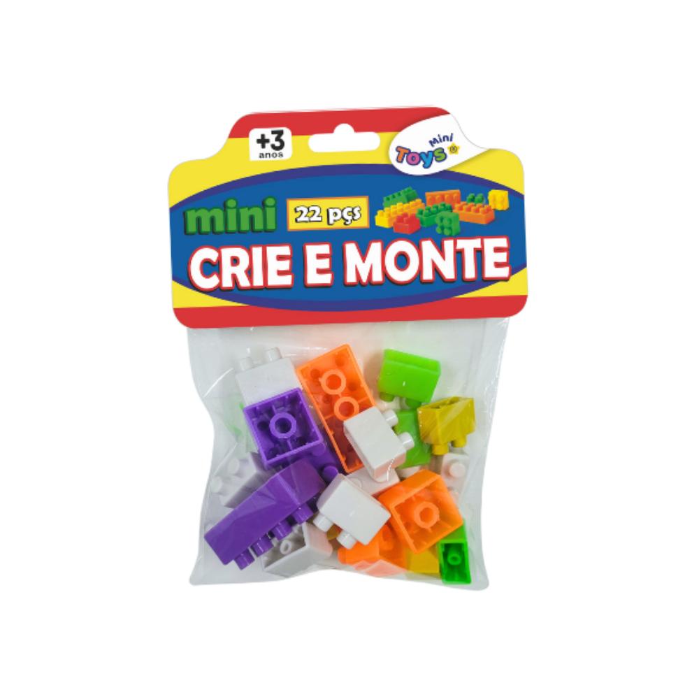 Crie e Monte Pequeno Mini Toys