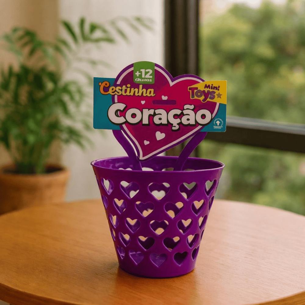 Cestinha Coracao Minitoys