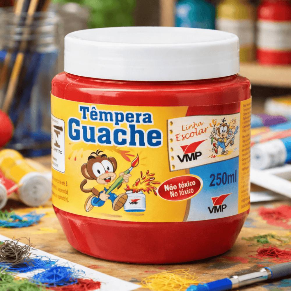Guache 250Ml Vermelho