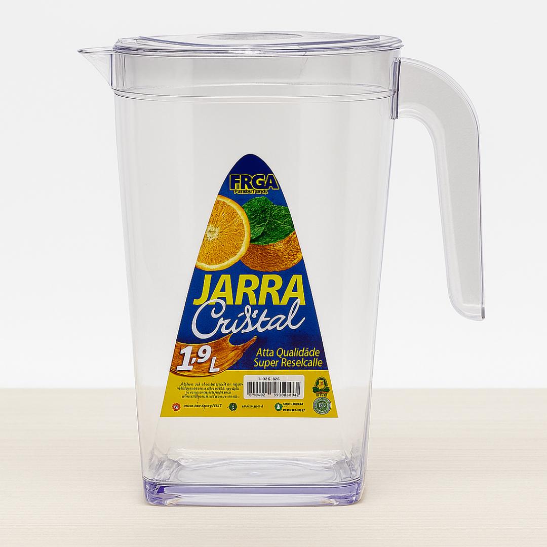 Jarra Cristal 2L Transparente Ercaplast
