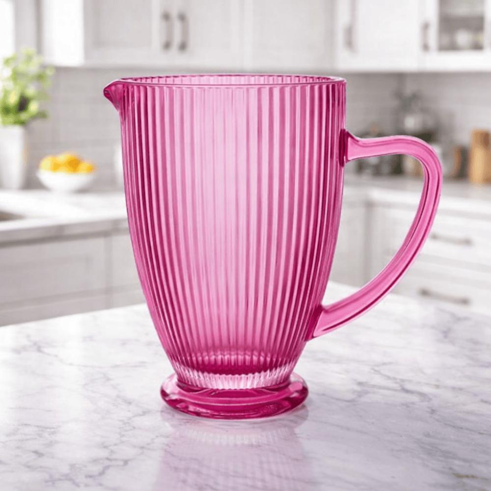 Jarra De Água Versalhes Rosa 1370Ml