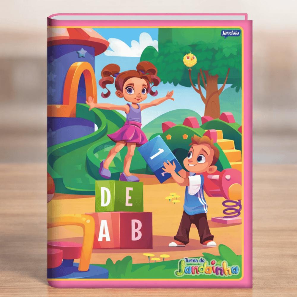 Caderno Brochura 1/4 Cd 80 Folhas Feminino Jandaia