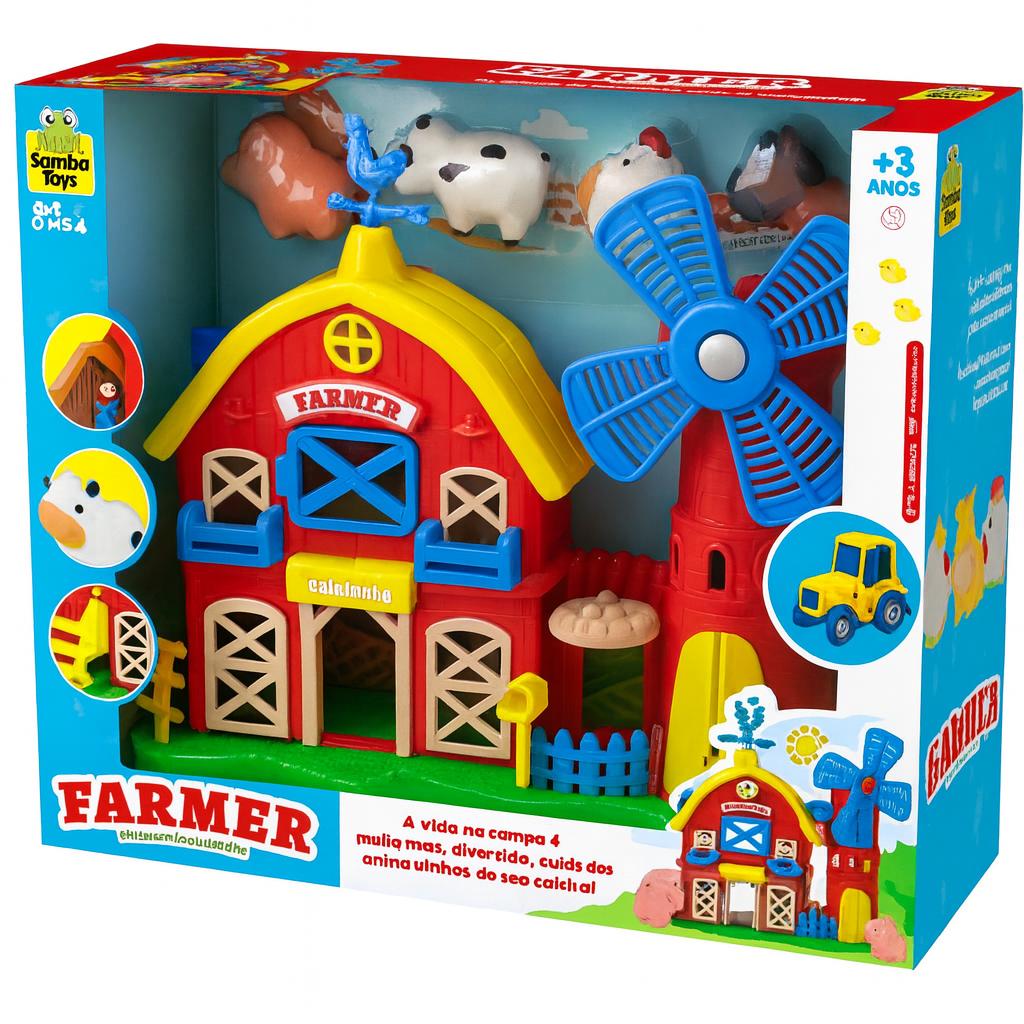 Celeiro Baby Samba Toys