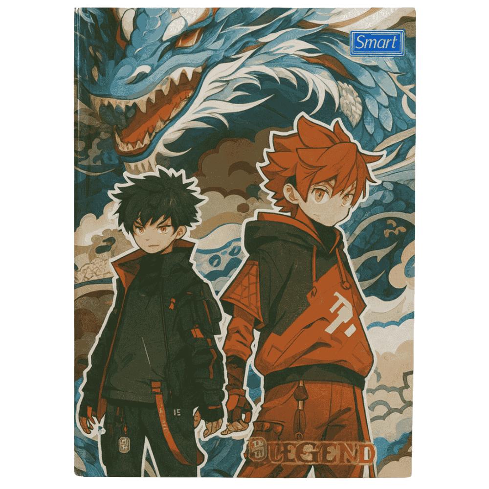 Caderno Legends Brochurão 80 Folhas Smart