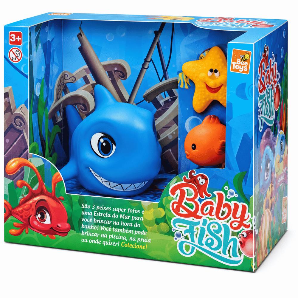 Baby Fish Tubarão Bee Toys