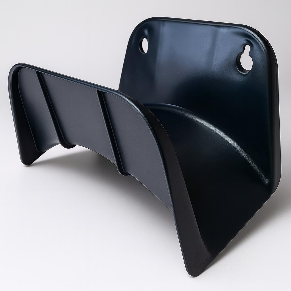 Suporte Para Mangueira Plástico Preto Tadeu Sanches