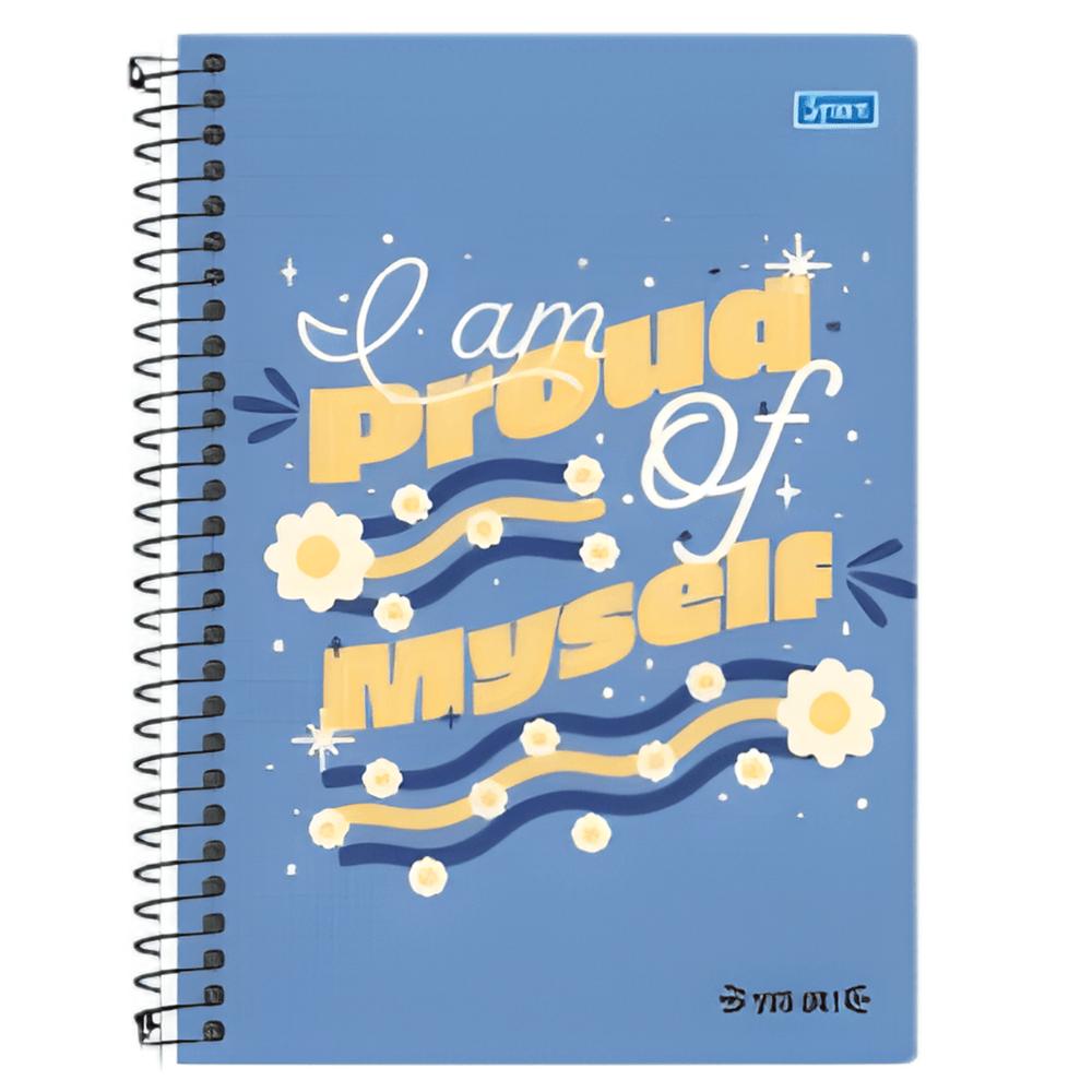 Caderno Yes Ok Cd 1 Matéria 80 Folhas Smart