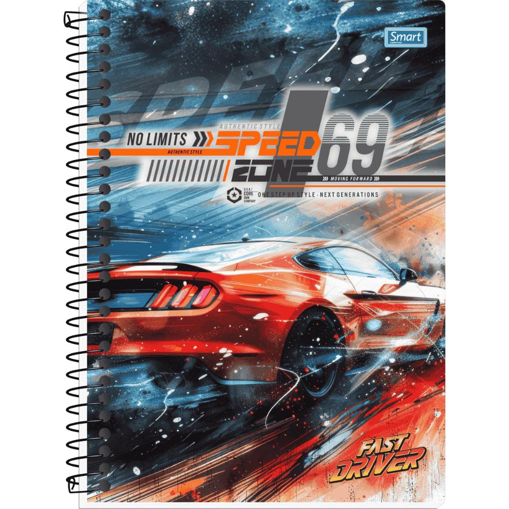 Caderno Drive Cd 160Fls 10Mat Smart