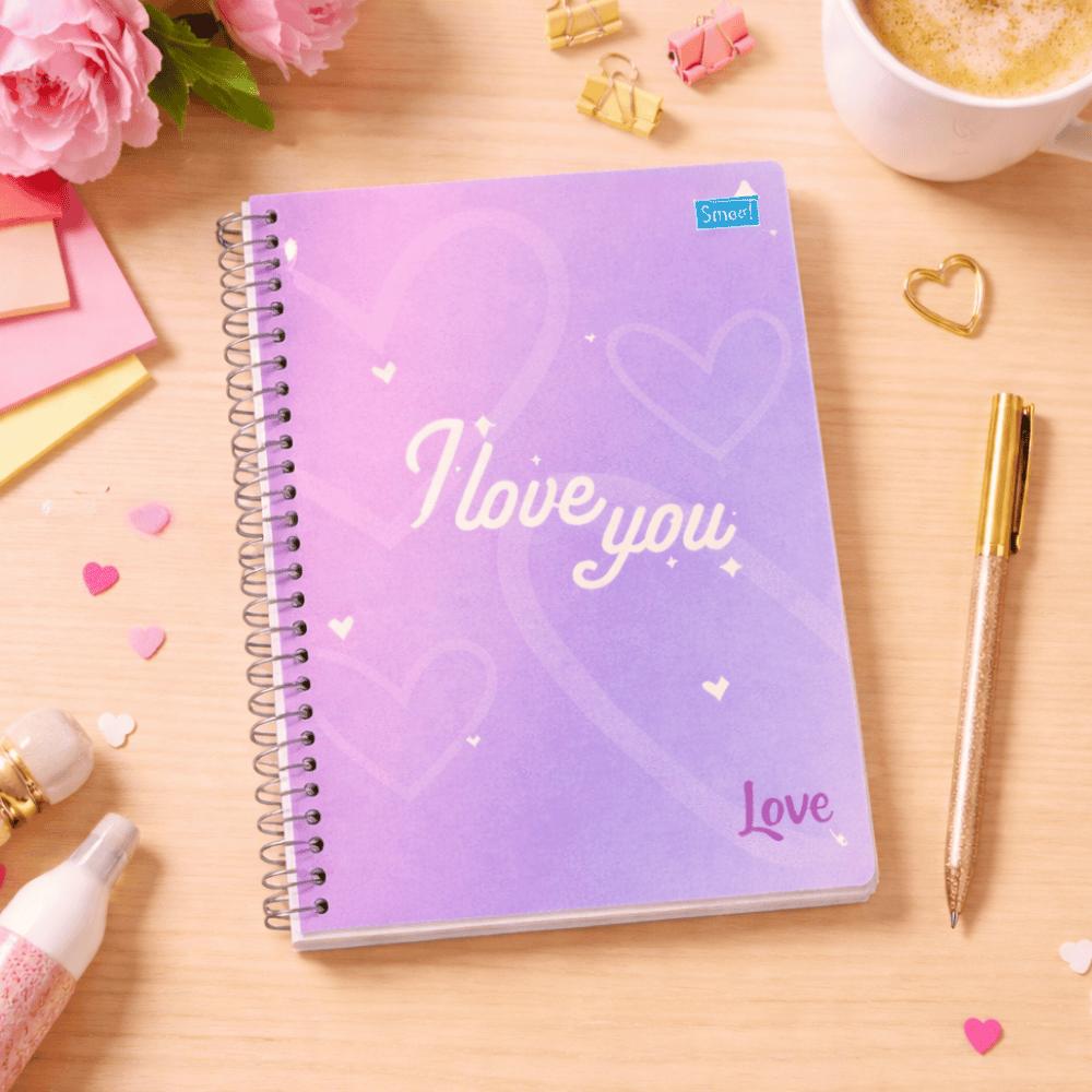 Caderno Love Cd 160Fls 10M