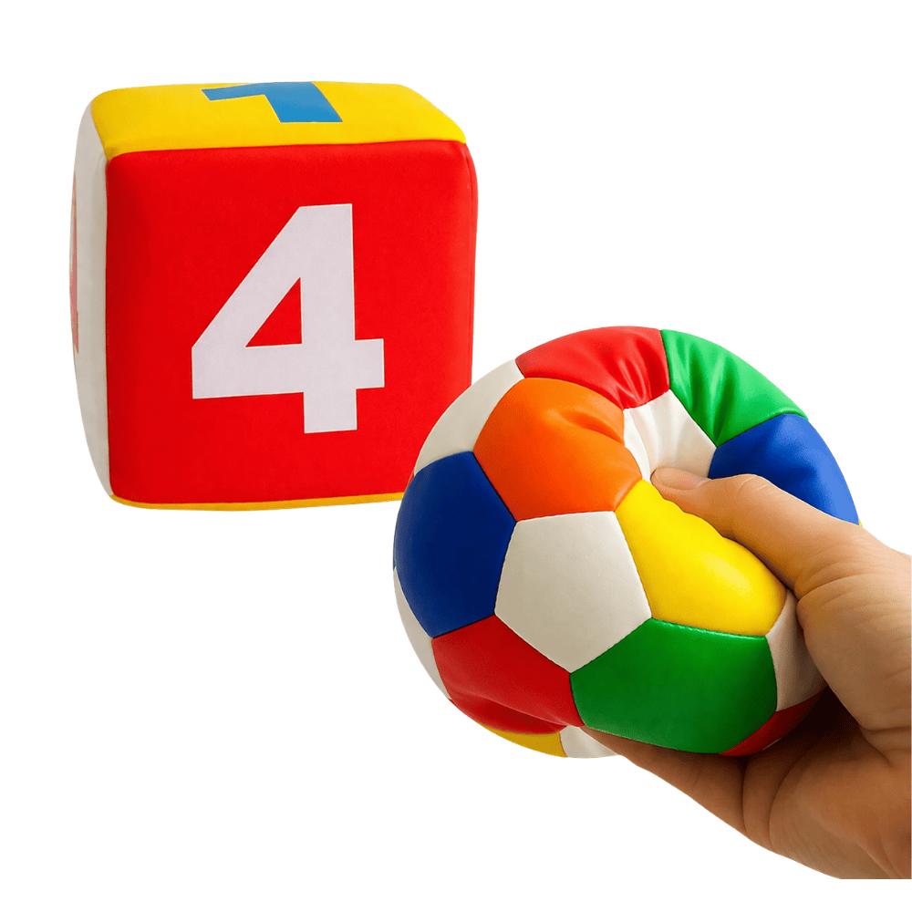 Bola E Dado Baby Acolchoados Arktoys