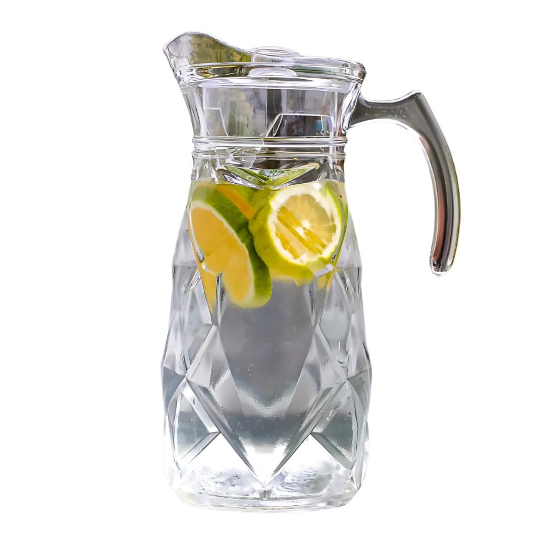 Jarra De Vidro 1,5Lts C/Tp Em Plast Chazak