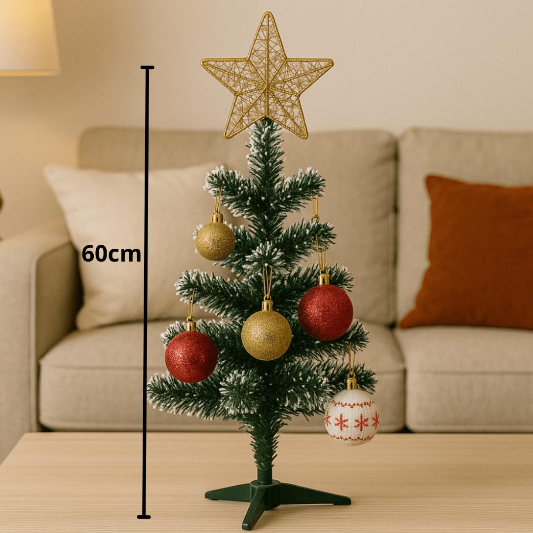 Árvore de Natal Nevada 60cm Multiart
