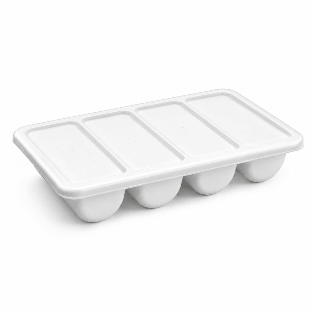 Organizador Biopratika com Tampa Branco Pleion
