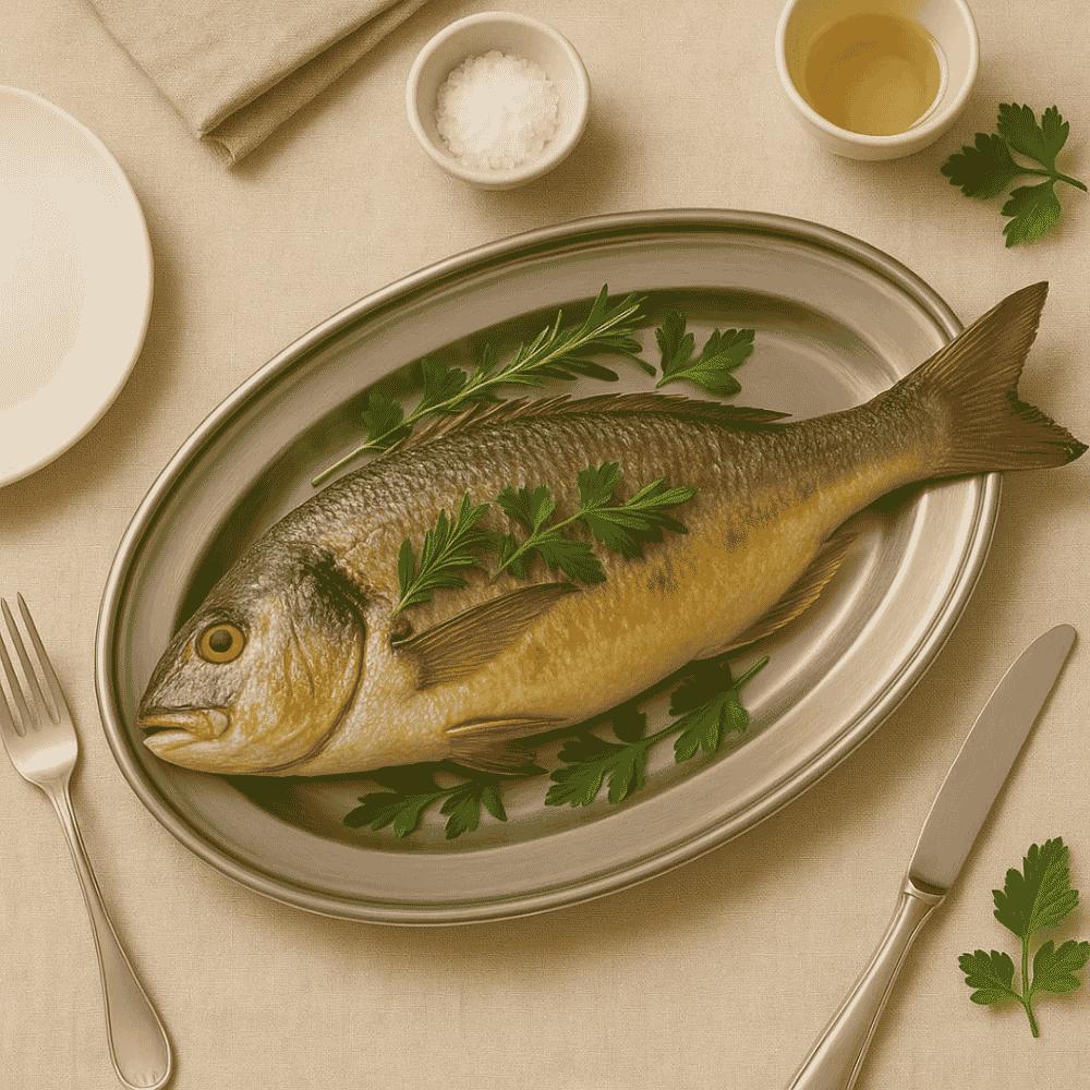 Bandeja Oval Inox 42cm Chazak