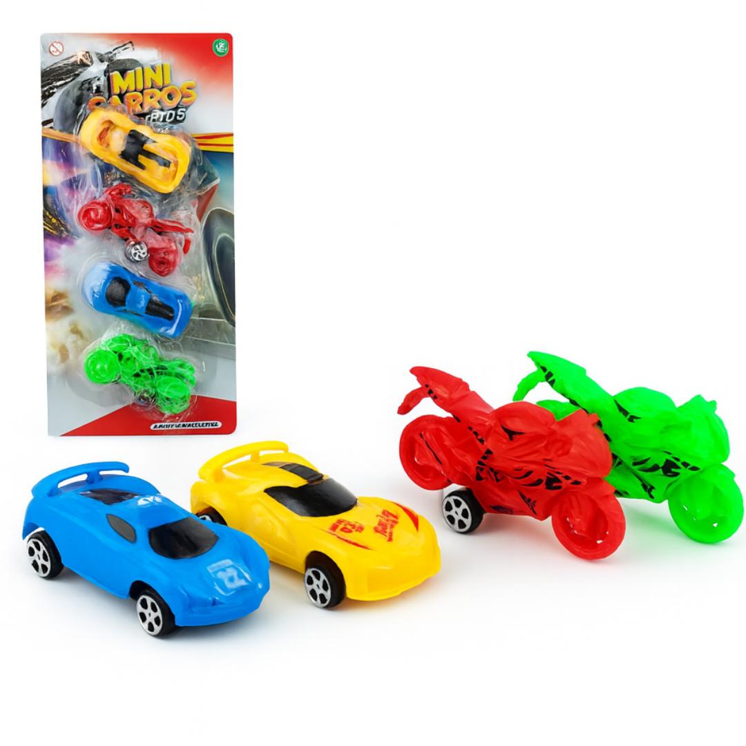 Kit Mini Veículos Arktoys