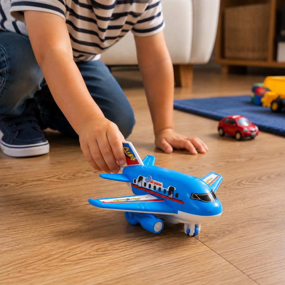 Avião Fricção Cartoon Ark Toys