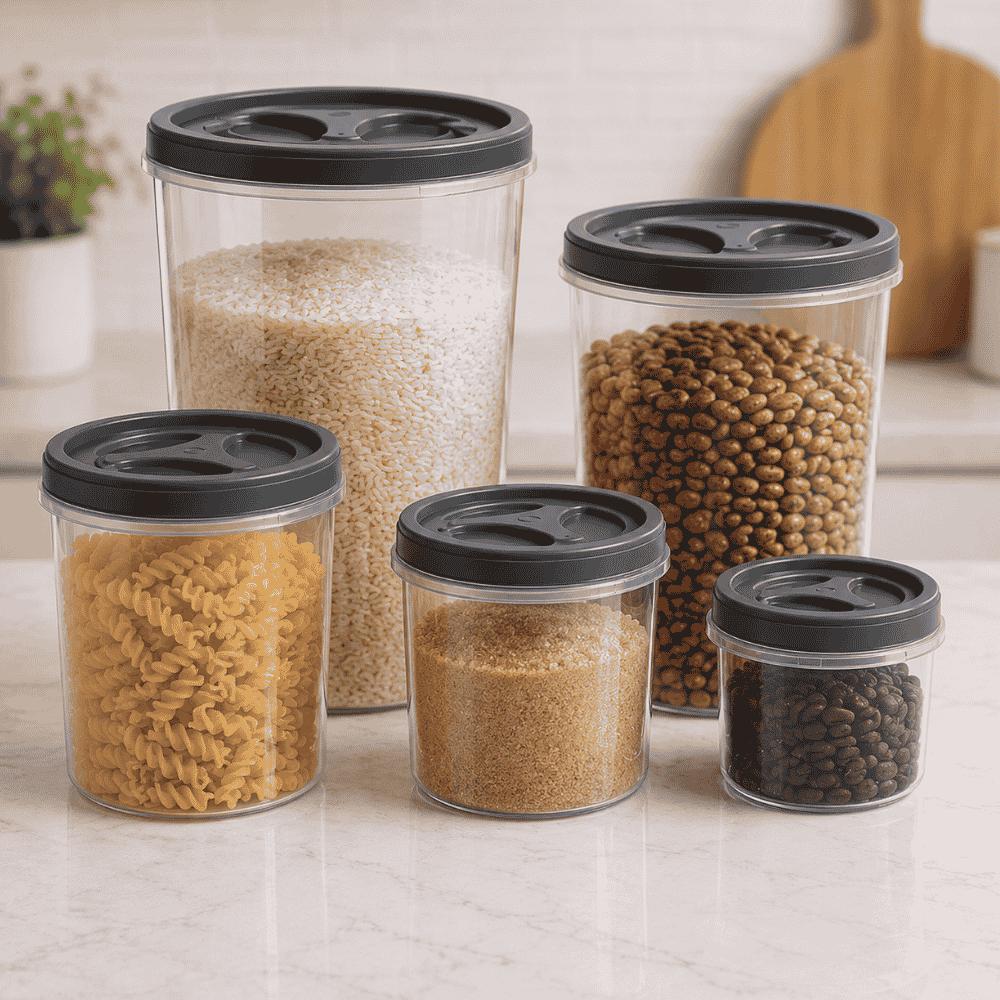 Conjunto 5PCS Mantimento com Rosca MB