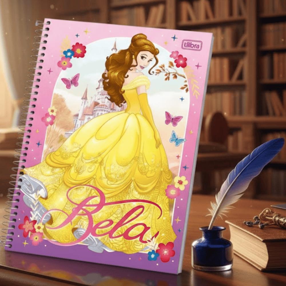 Caderno Universitário Princesas Cd 80Fls 1 Matéria