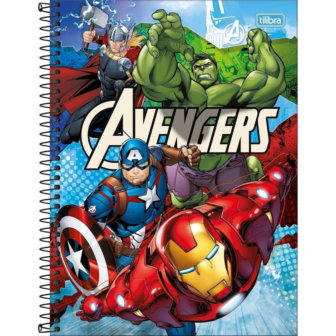Caderno Avengers Tilibra