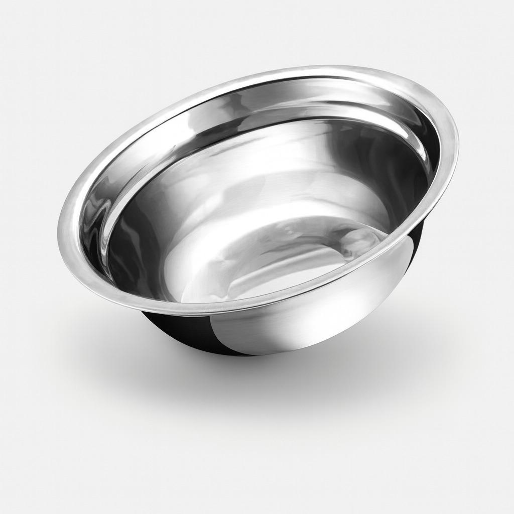 Tigela Redonda Inox 26Cm