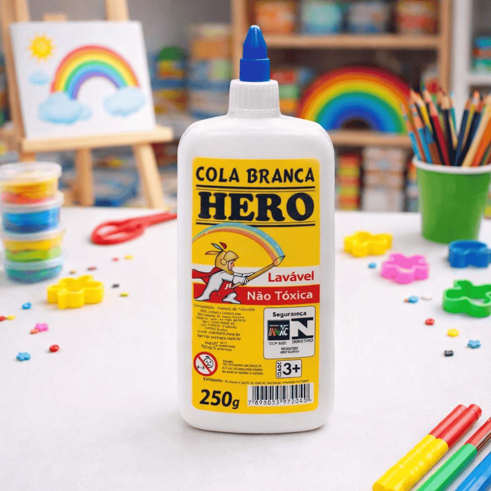 Cola Branca 250G Hero