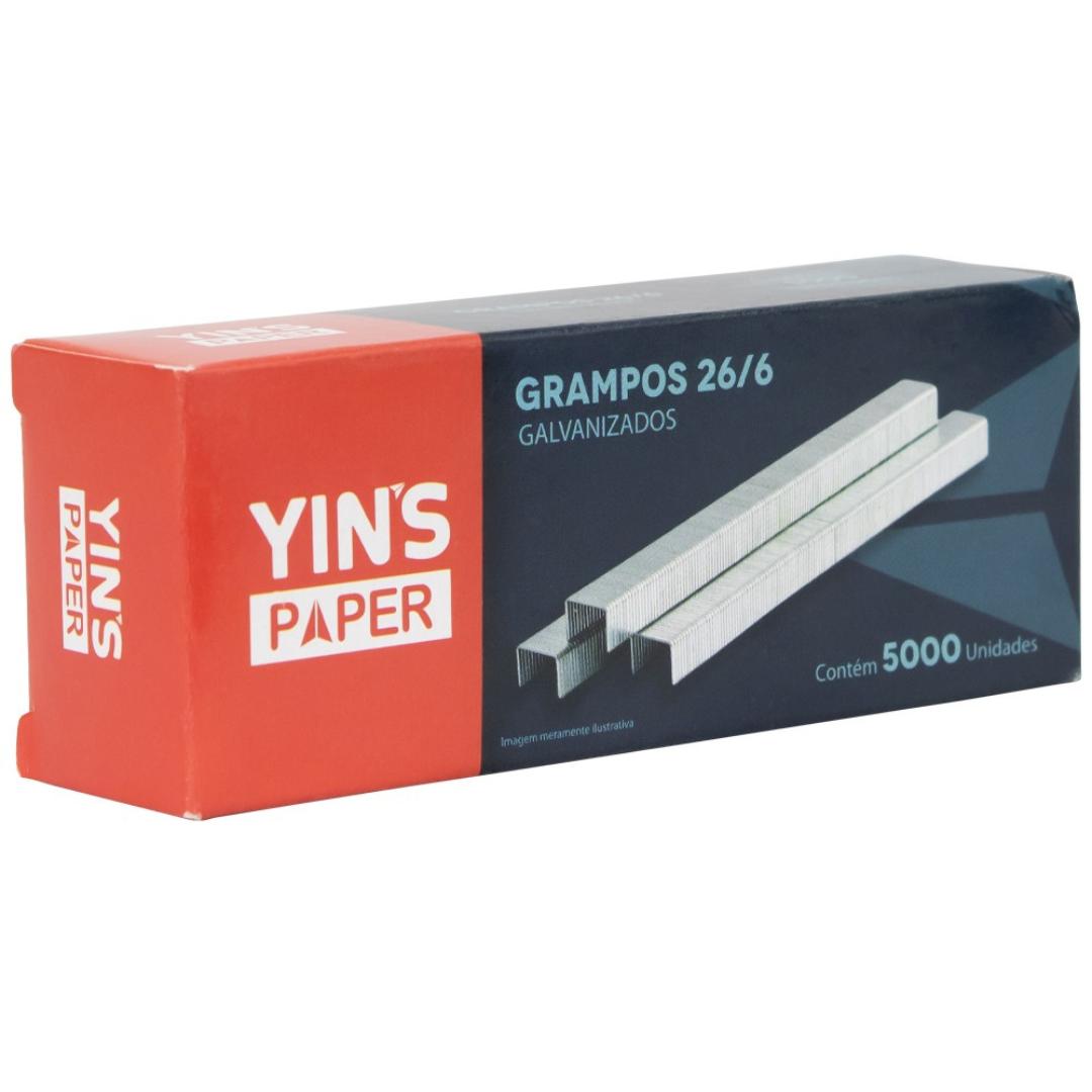 Grampo Galvanizado 26/6 Com