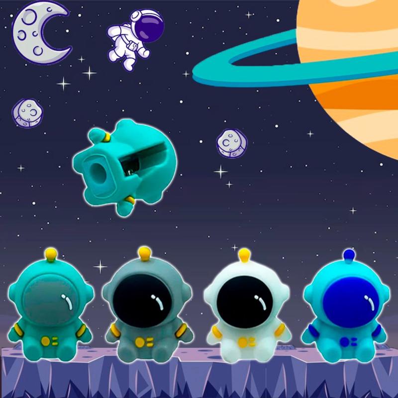 Apontador Astronauta 4Cm Em Plástico
