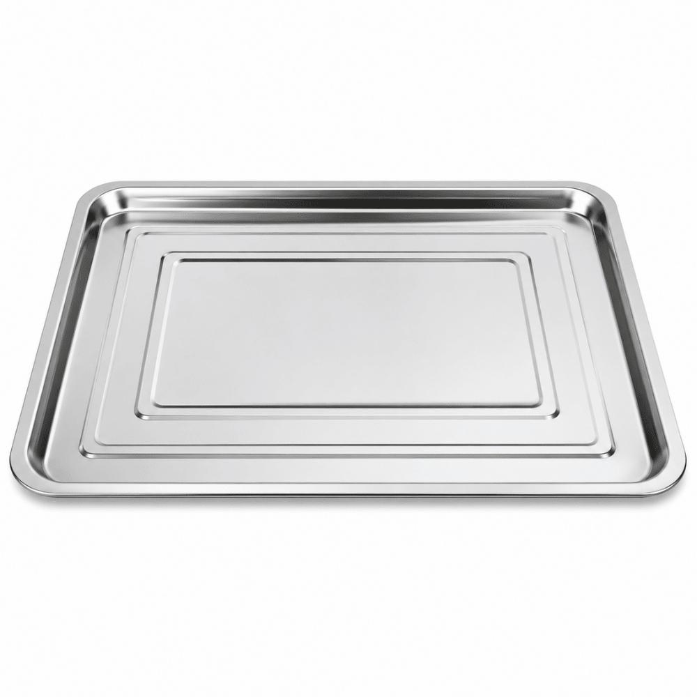 Bandeja para Servir Inox 50x35cm Yins