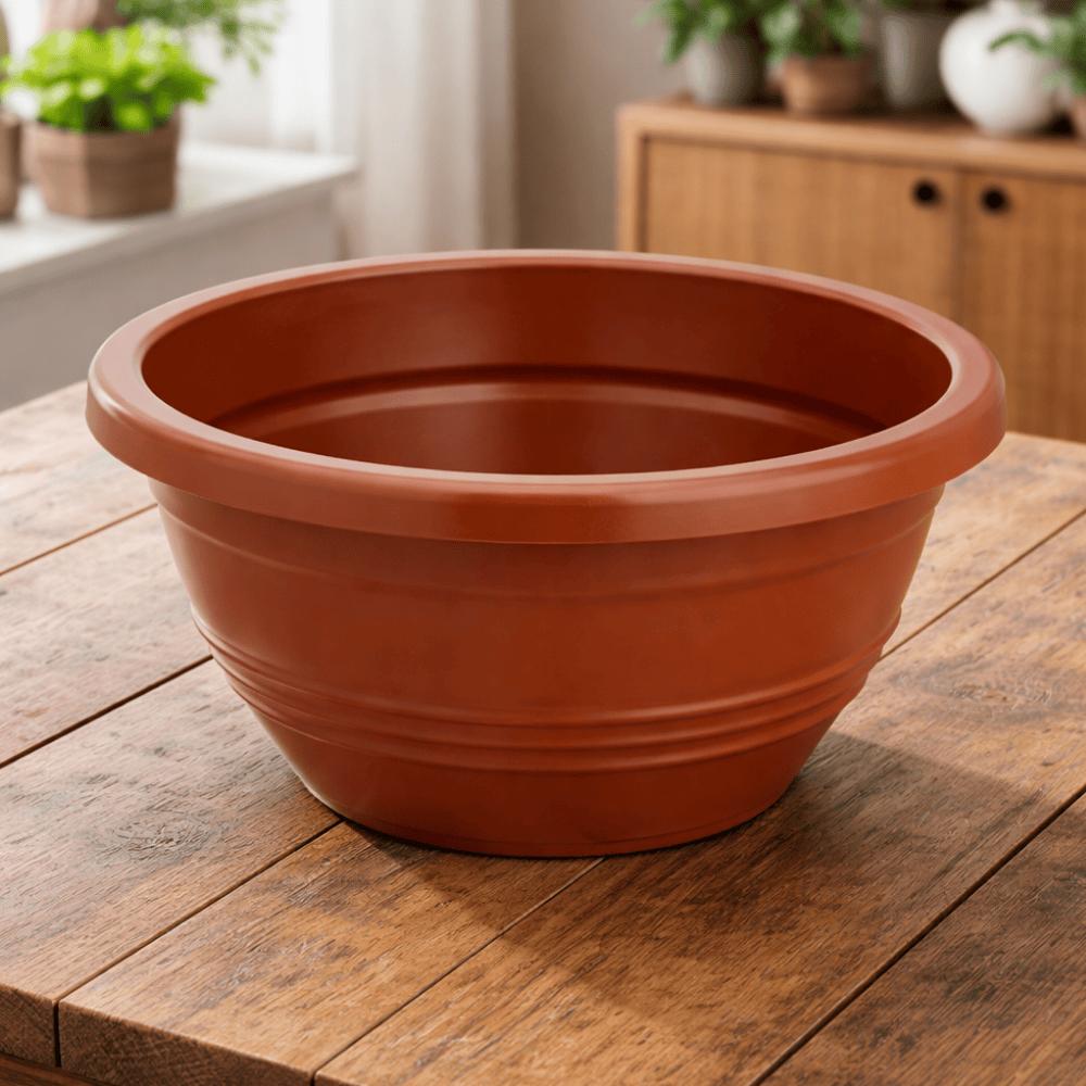 Vaso Redondo Cuia Cerâmico 3 Litros Ercaplast