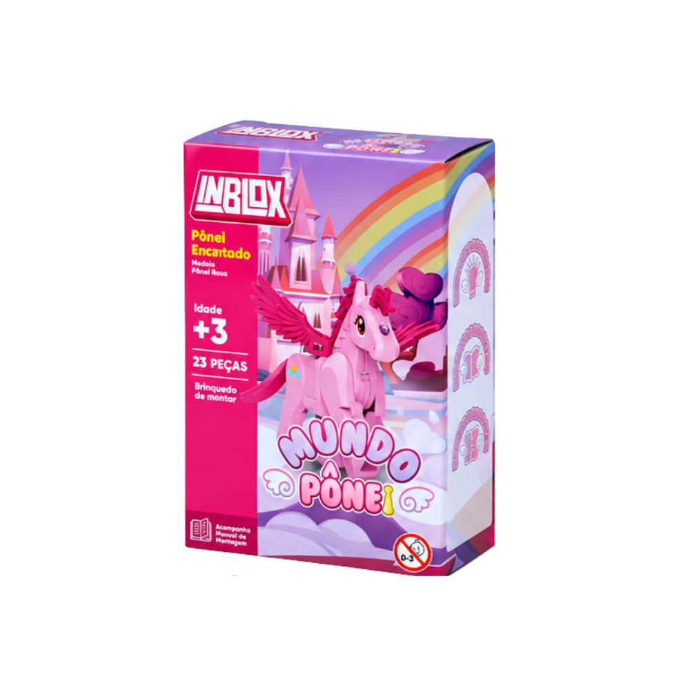 Brinquedo de Montar Inblox Mundo Pônei Ark Toys