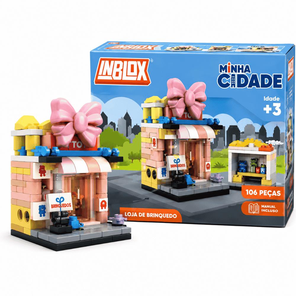 Brinquedo de Montar Inblox Cidade Arktoys