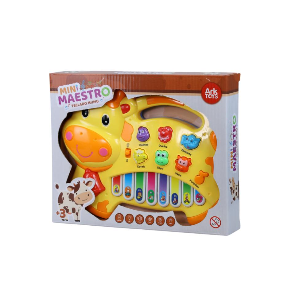 Teclado Musical Vaca Arktoys