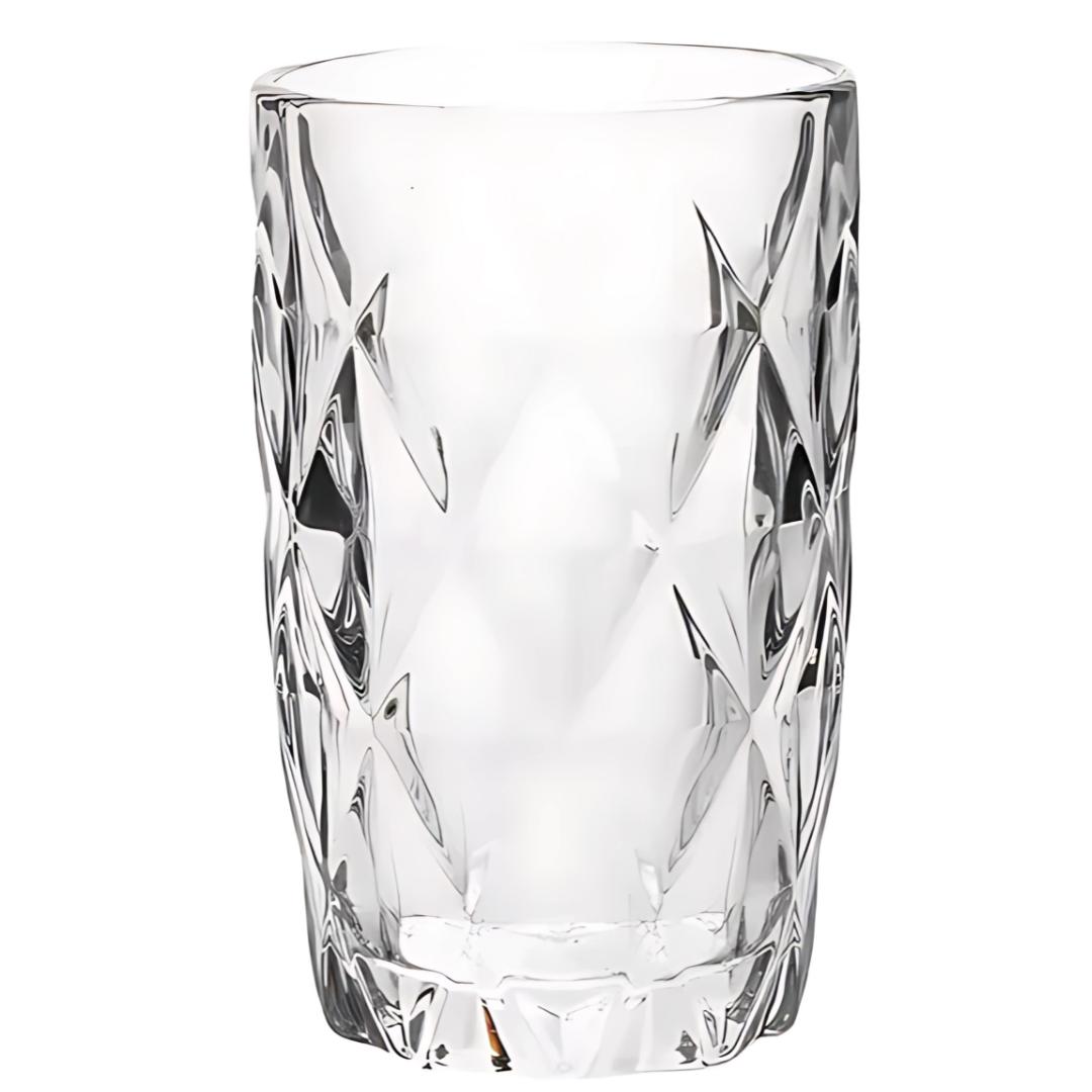 Copo De Vidro Diamond 320Ml Chazak