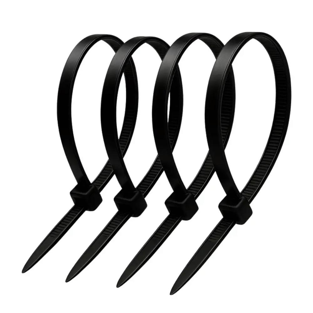 Abraçadeira de Nylon Preta 2,5mm x 10cm 100 Peças Bestfer
