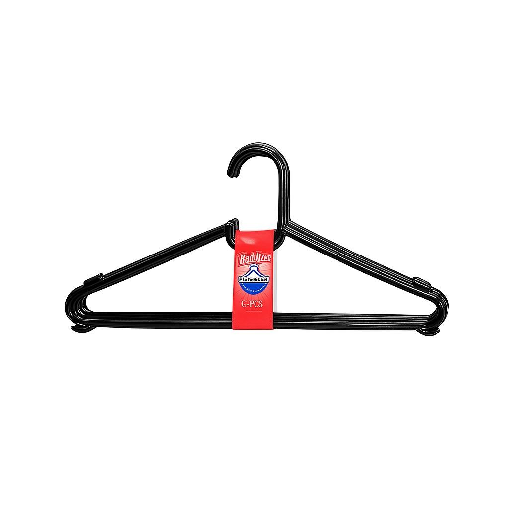 Cabide Black C/3 Pecas Injeplastec