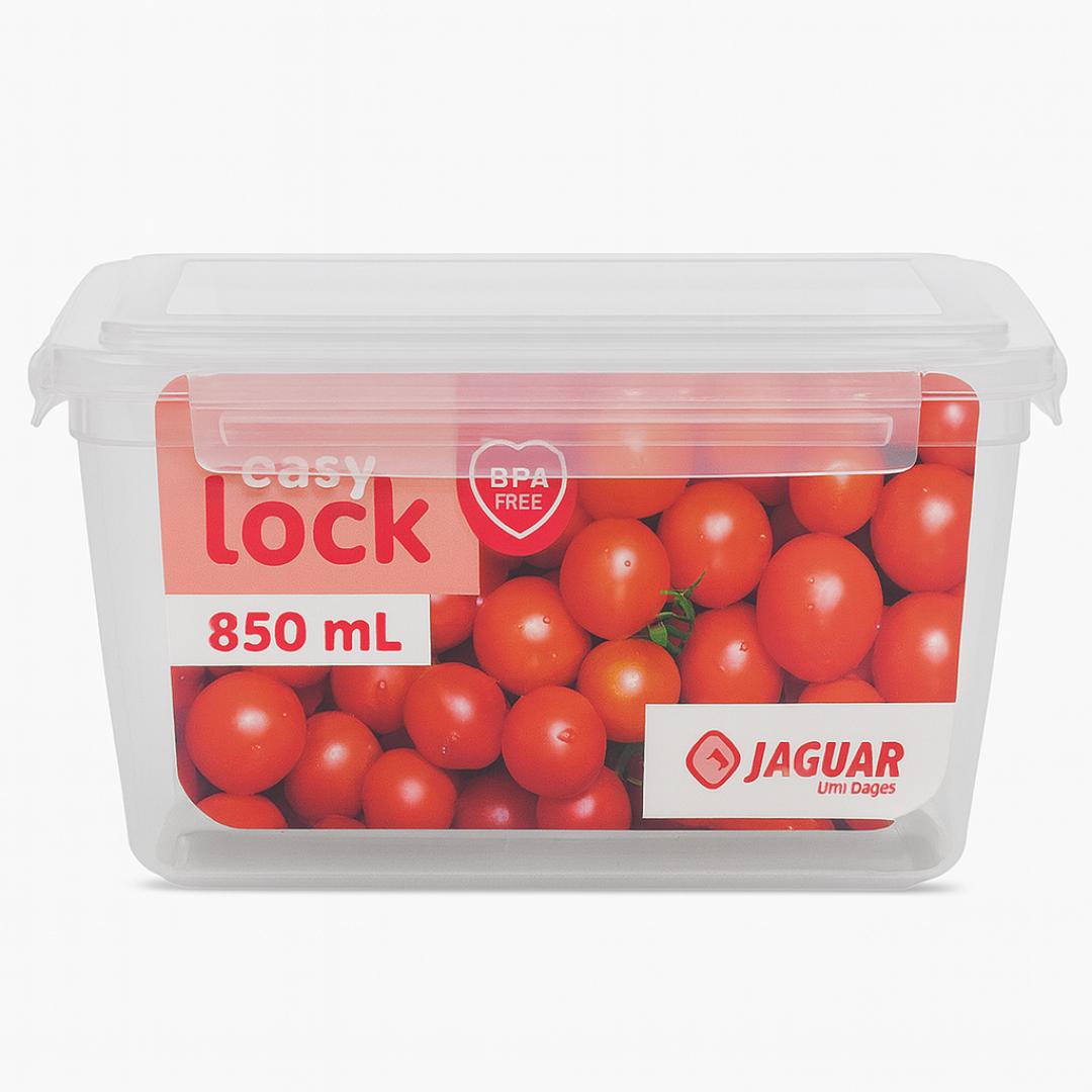 Pote Com Trava 850Ml Jaguar